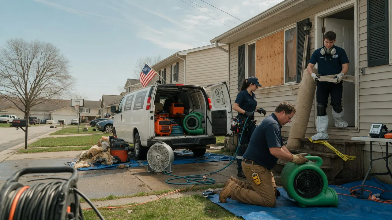 Water Damage Restoration in Greenfield, OH near me